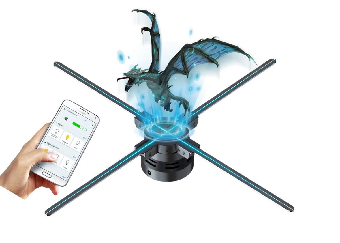 3D HOLOGRAPHIC FAN 42CM