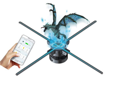 3D HOLOGRAPHIC FAN 42CM
